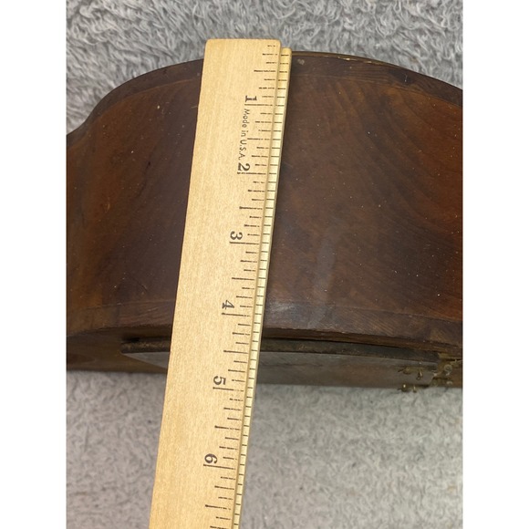 Antique Sessions Mantel Clock‎ 8 Day Pendulum Key Wind Wooden Patina - Picture 11 of 15